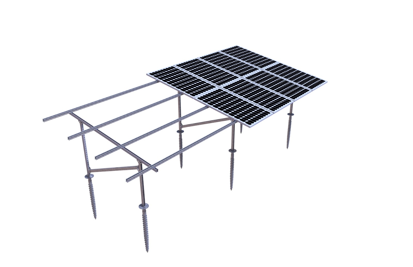 solar energy carbon steel support