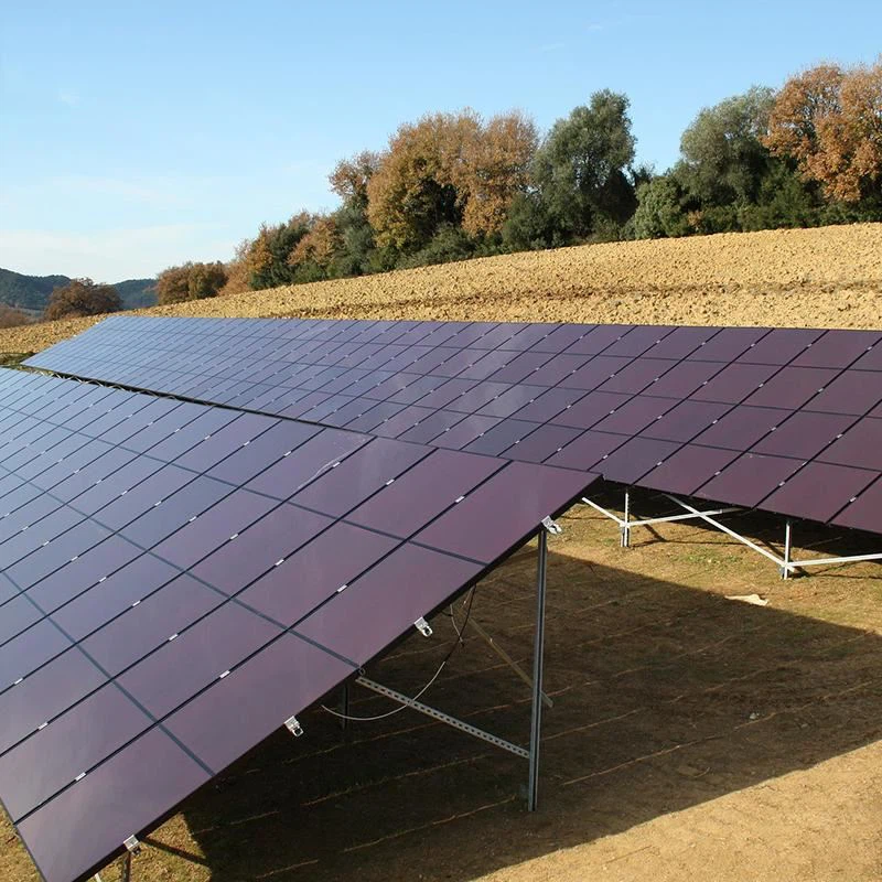 ground piece for solar panel