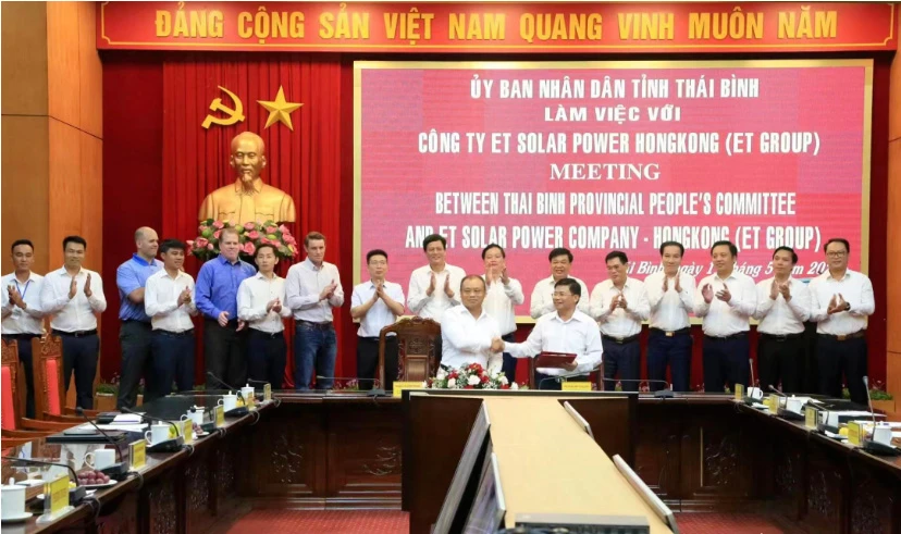 The Thai Binh Provincial Government held a signing ceremony