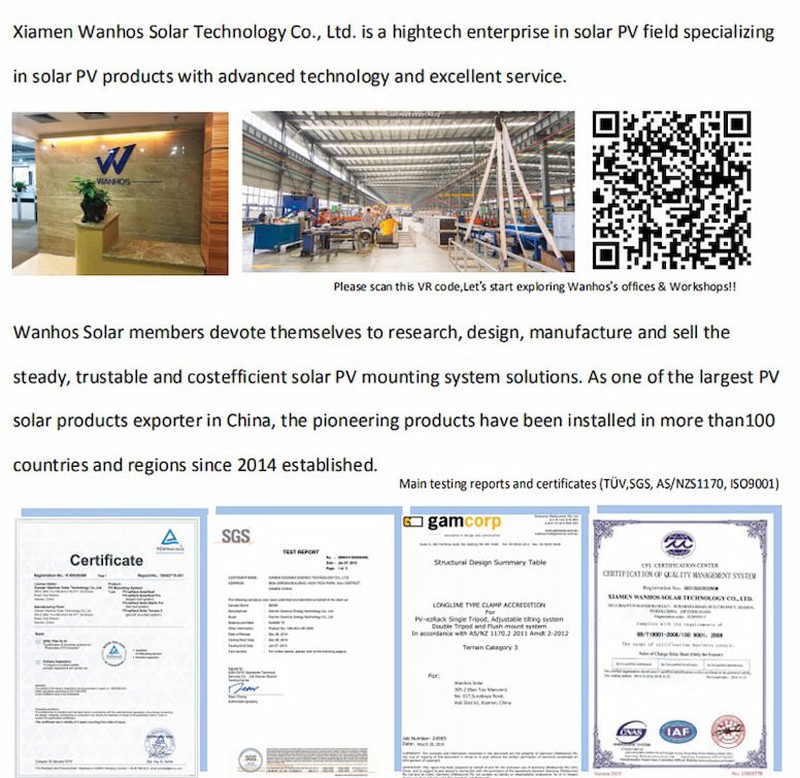 Certificate of ground solar panel mounting structure design Certificate of ground solar panel mounting structure design