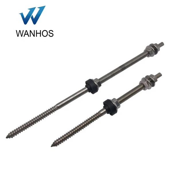 Solar Mounting Hanger Bolts For Metal Roof